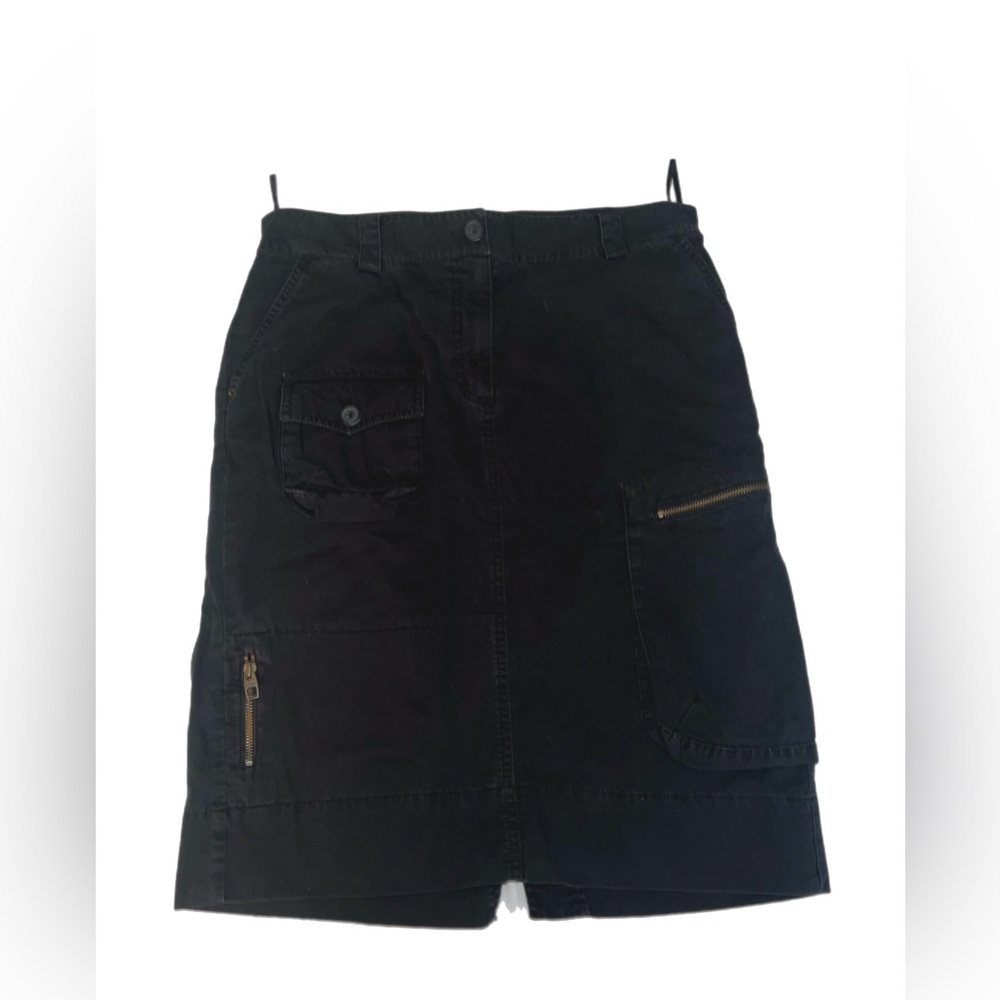 Vintage H&M Black Cargo Skirt